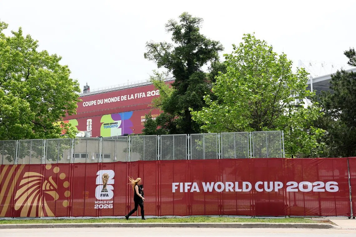 FILE PHOTO: Soccer Football - FIFA World Cup 2026 - Group B - Canada v Bosnia and Herzegovina - Preview - Toronto Stadium, Toronto, Canada - June 10, 2026 General view outside the stadium ahead of the match REUTERS/Bernadett Szabo/ File Photo