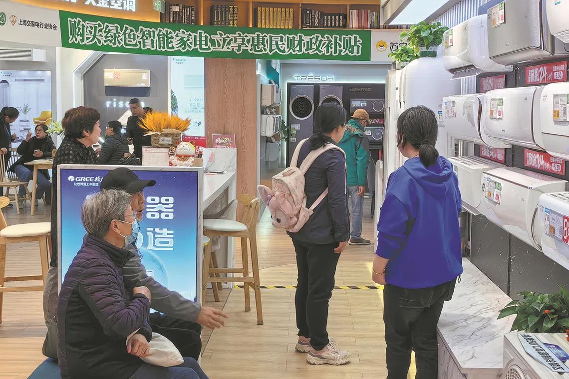 The scale of China’s senior-friendly home appliance market will exceed 100 billion yuan (S$18 billion) in 2025. 