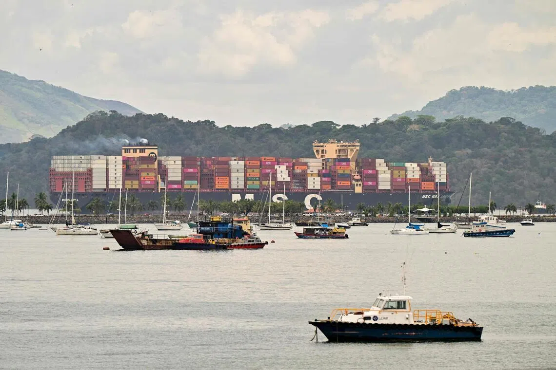 Some 5 per cent of global maritime trade passes through the Panama Canal, whose main users are the United States and China. 