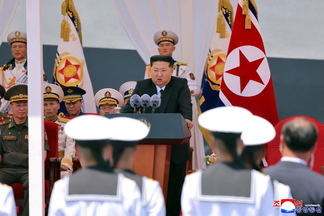 North Korean leader Kim oversees weapons tests, KCNA reports