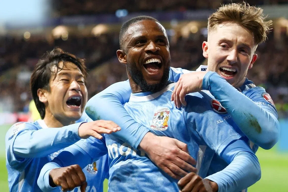 Coventry City have waited 25 years to return to the Premier League, but were held to a 0-0 draw on April 11 by Sheffield Wednesday.