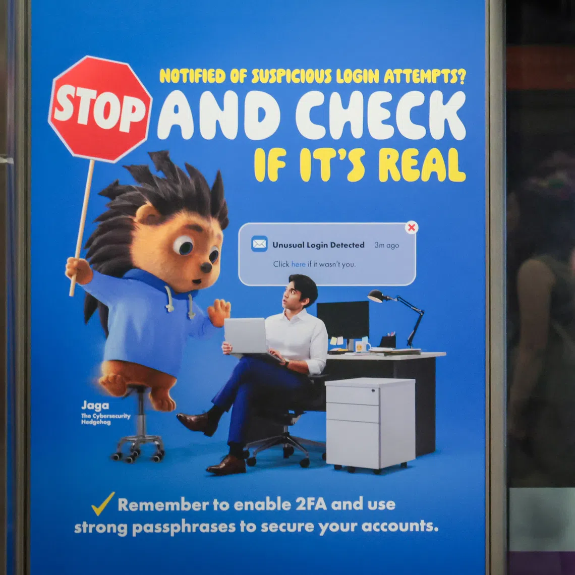 Members of the public were reminded to be cautious when responding to investment-related advertisements.