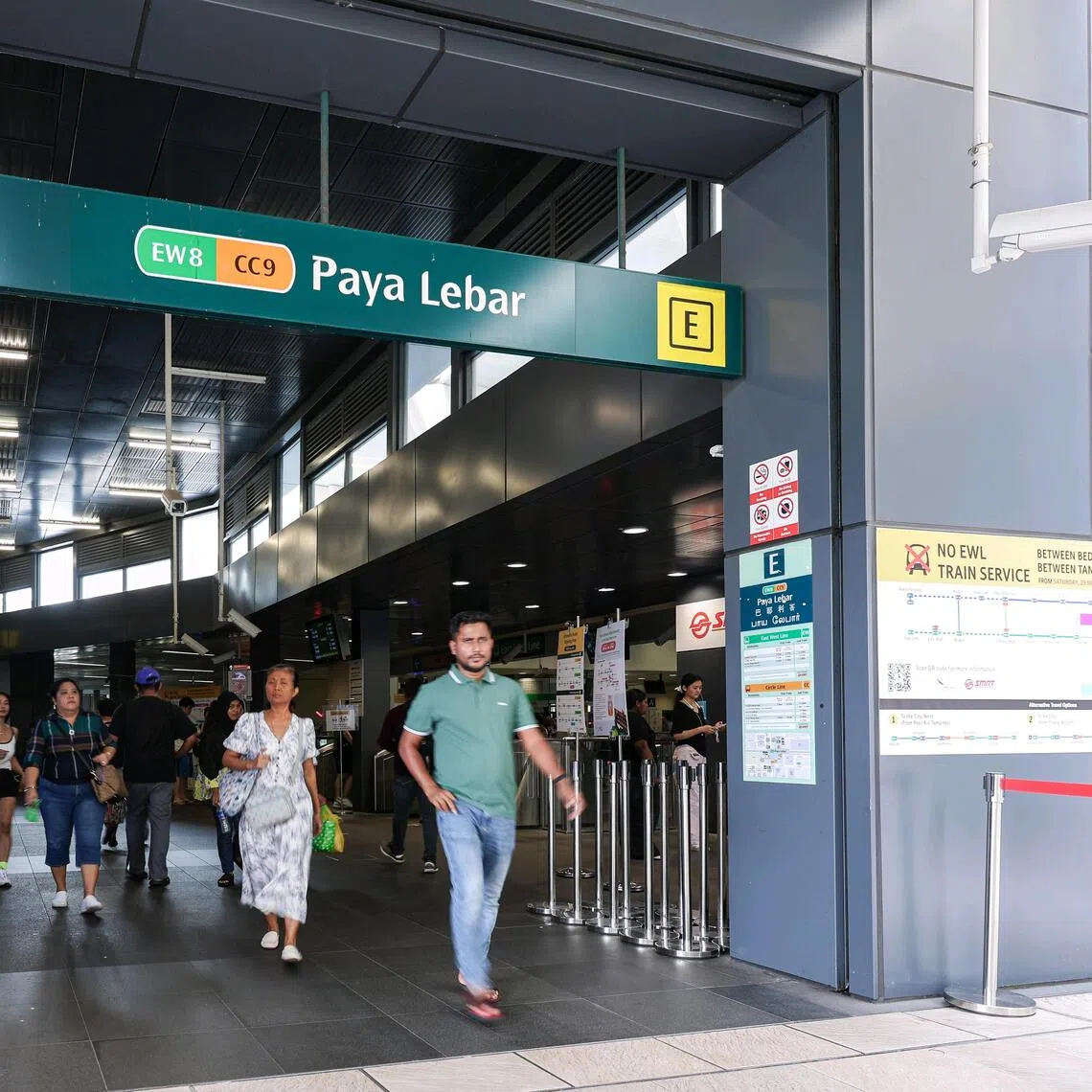 About 480,000 passengers are expected to be affected daily.