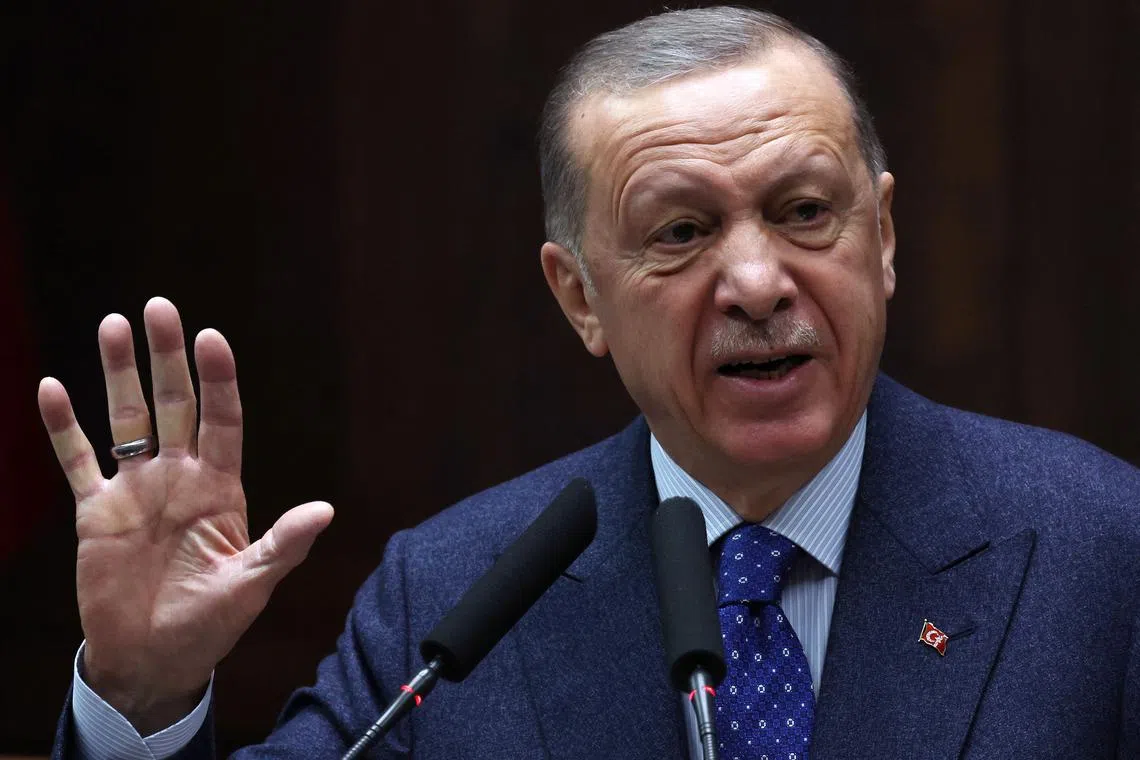 Turkish President Recep Tayyip Erdogan said that the government had made reconstruction one of its goals.