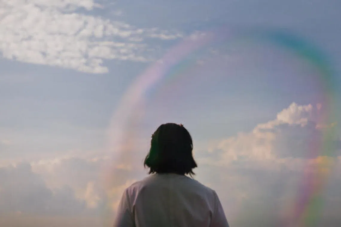 When Cloud Catches Colours is a verbatim theatre piece that captures the experiences of two older queer people.