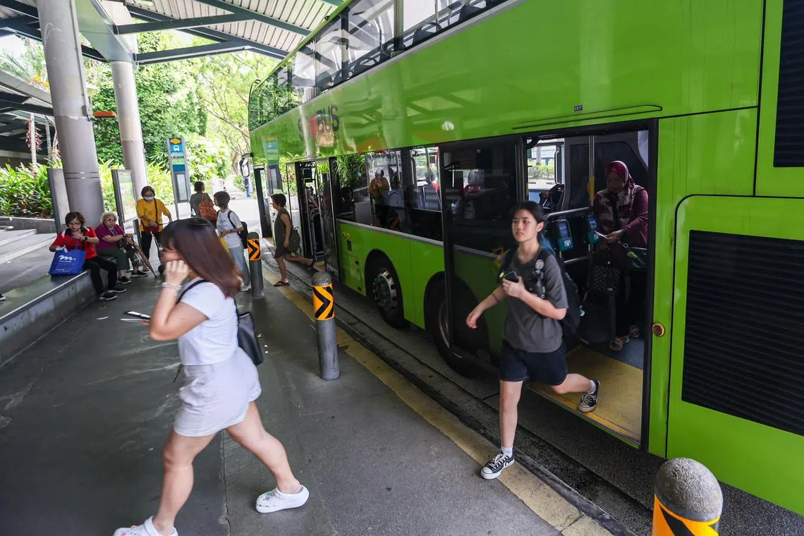 LTA explained that at some bus stops the third door would open directly onto the road instead of a “proper platform”.