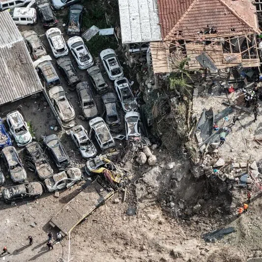 Despite immense American firepower, cheap Iranian drones have continued to do damage, as in this attack near Eshtaol, Israel on March 28.