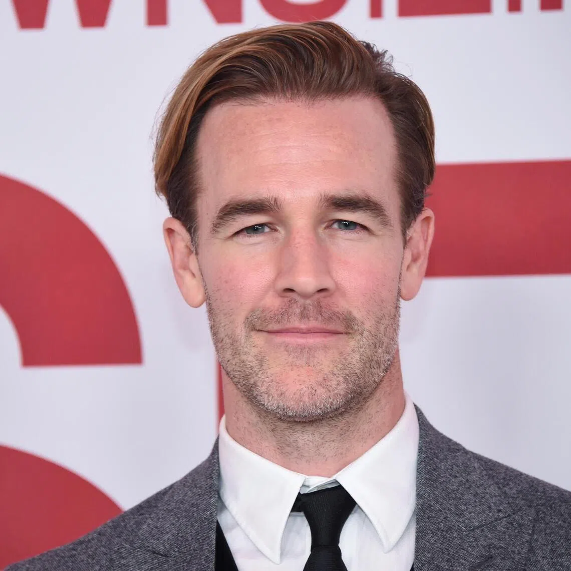 Actor James Van Der Beek, seen here in a 2017 photo, died from colorectal cancer.