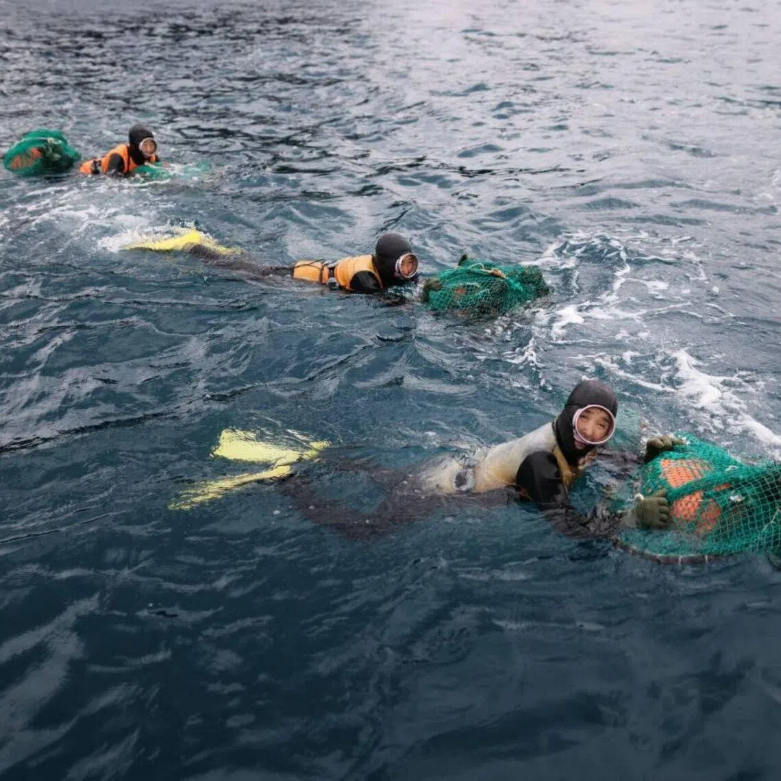 For a long time, the Jeju women are literally responsible for putting seafood on our tables.