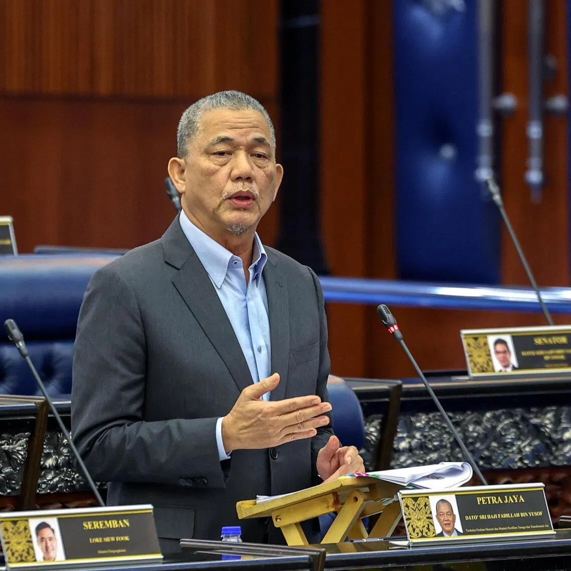 KUALA LUMPUR, 11 Mac -- Timbalan Perdana Menteri Datuk Seri Fadillah Yusof berhujah semasa sesi penggulungan Titah Diraja pada Persidangan Dewan Rakyat di Bangunan Parlimen, hari ini.

--fotoBERNAMA (2024) HAK CIPTA TERPELIHARA
