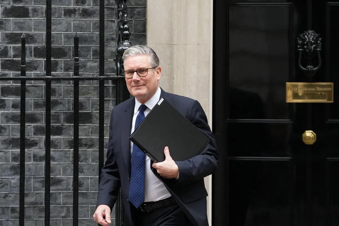 British Prime Minister Keir Starmer l