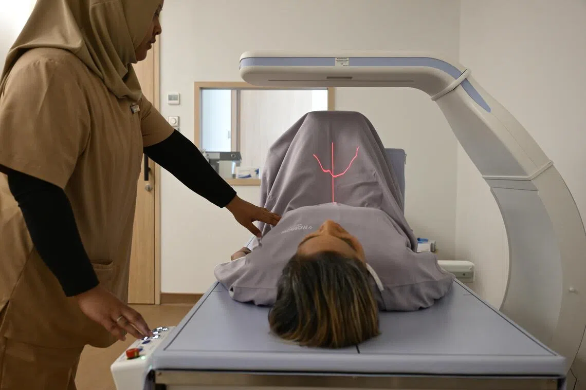 Morrow’s longevity clinic offers the Dexa scan test, which is considered the gold standard in medical and fitness communities for measuring bone mineral density and body composition.