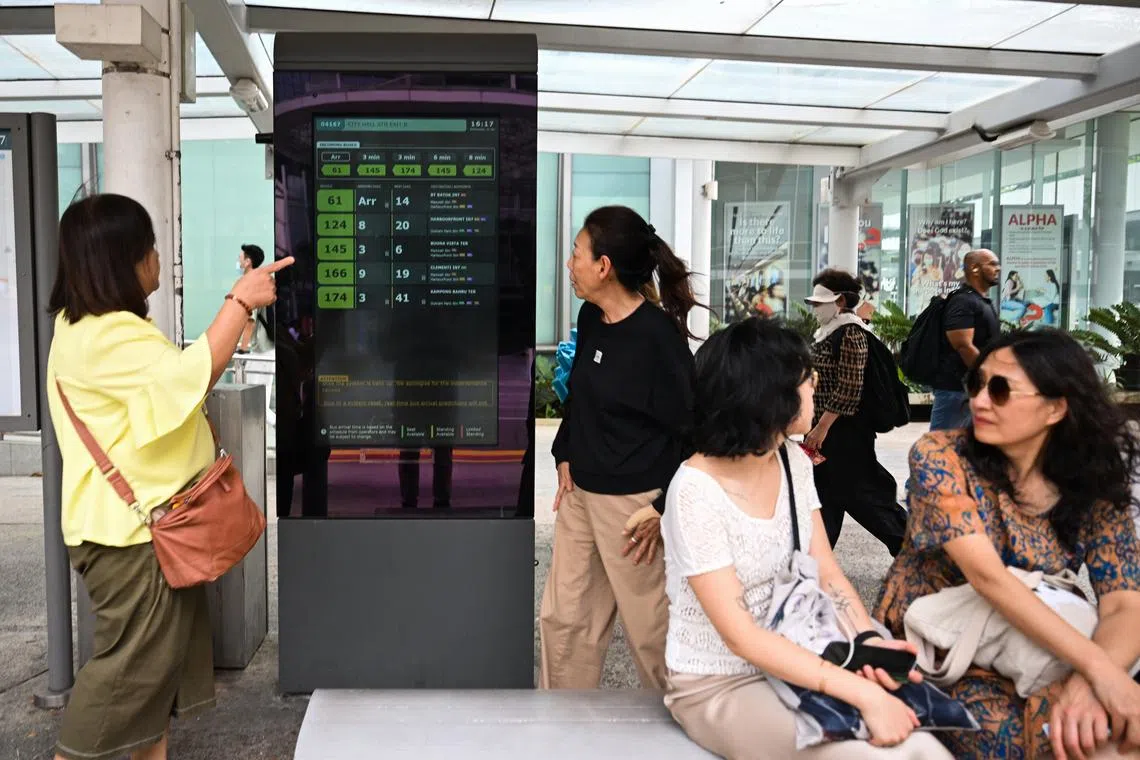 LTA will provide an update when the system is operational again.