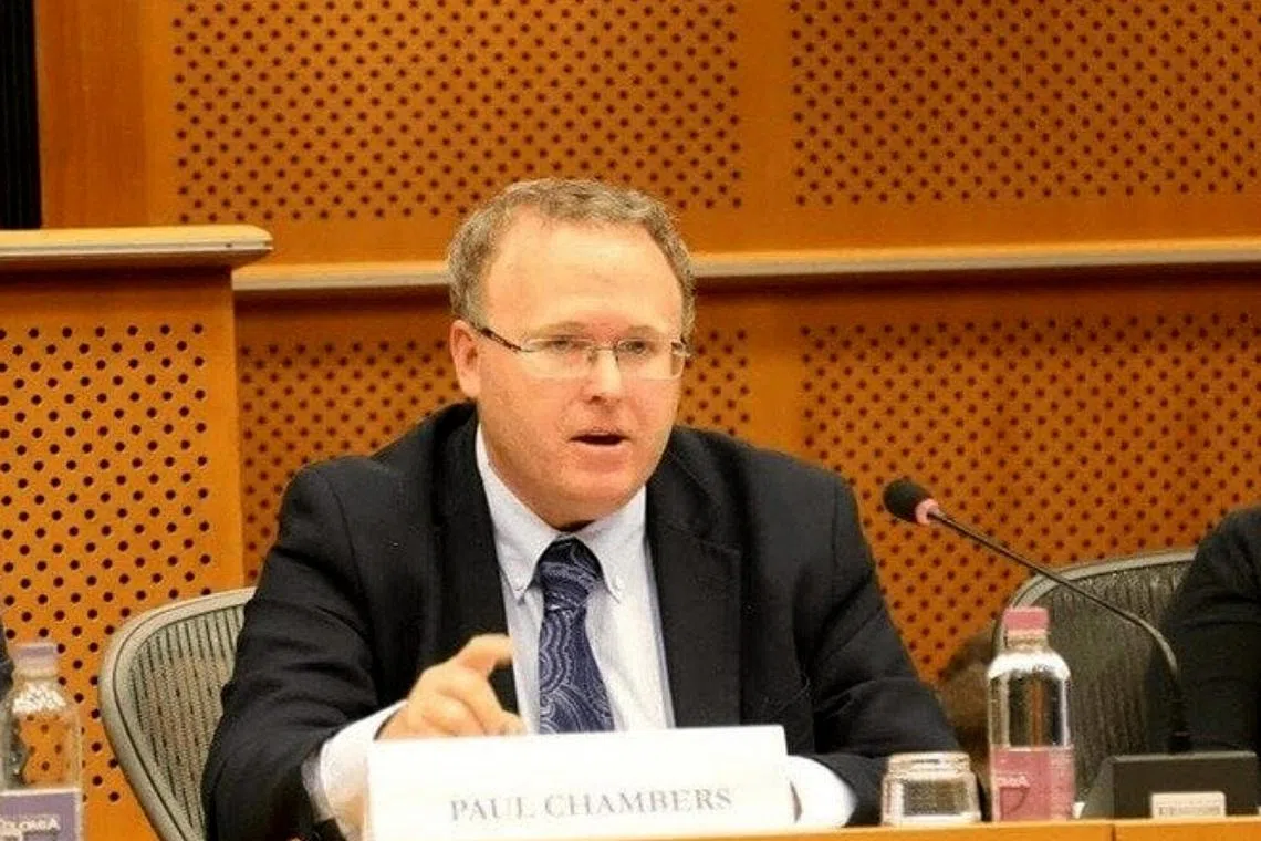 Dr Paul Chambers, 58, a political science lecturer, had been in legal limbo since his arrest in April on a lese-majeste charge