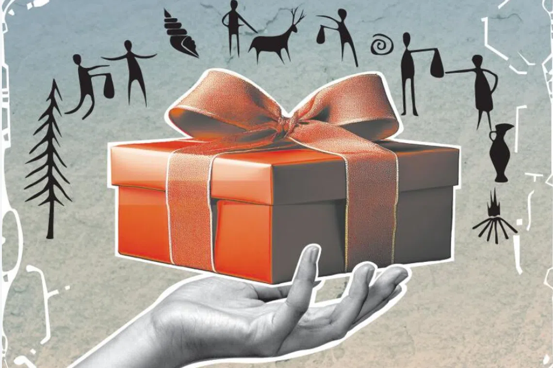 Giving and receiving gifts are among the joys of the yuletide season.