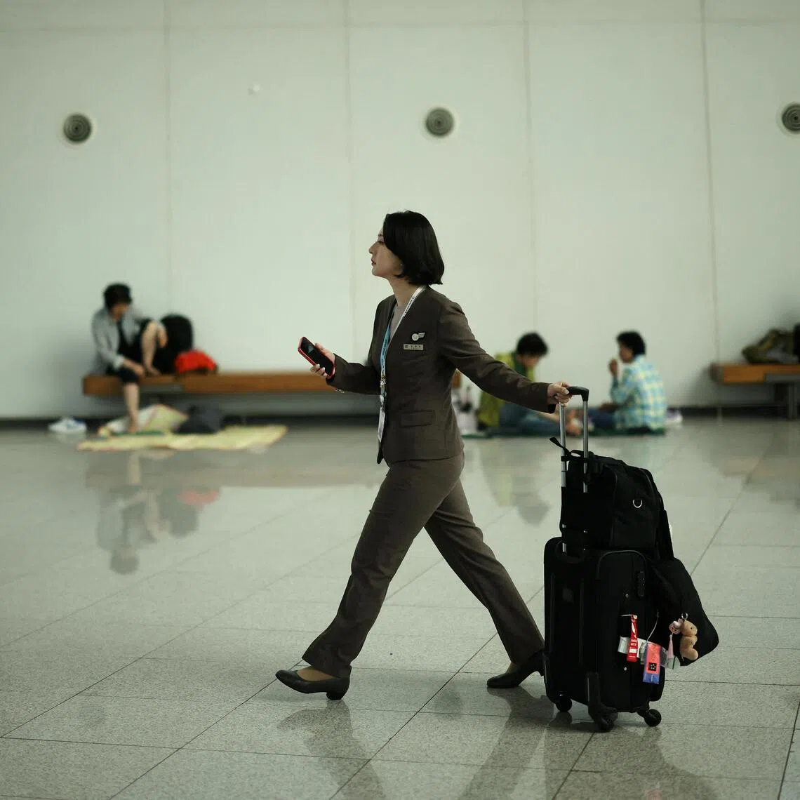 It was not immediately clear how many people are currently staying at the airport. Previous media reports put the number at more than 200 during the ongoing heatwave.
