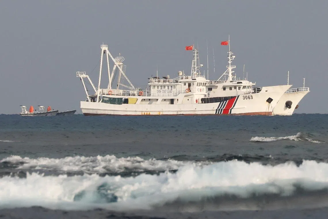 The Chinese military’s Southern Theatre Command said the USS Higgins had entered the waters “without approval of the Chinese government”. 