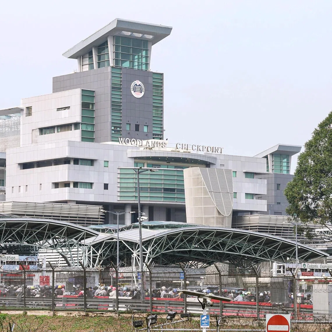 The man was travelling with five companions in his vehicle when they were directed to undergo enhanced checks at the Arrival Cargo Zone.