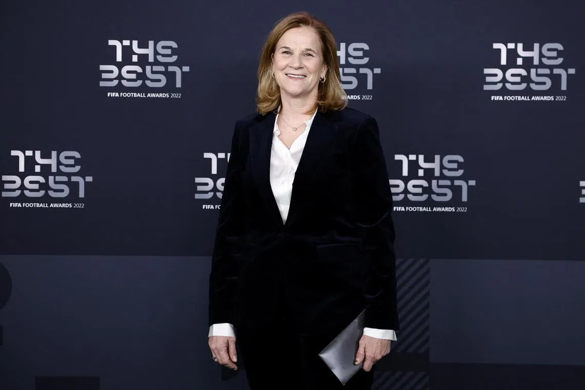 Soccer Football - The Best FIFA Football Awards - Salle Pleyel, Paris, France - February 27, 2023 Jill Ellis before the Best FIFA Football Awards REUTERS/Sarah Meyssonnier/ File Photo
