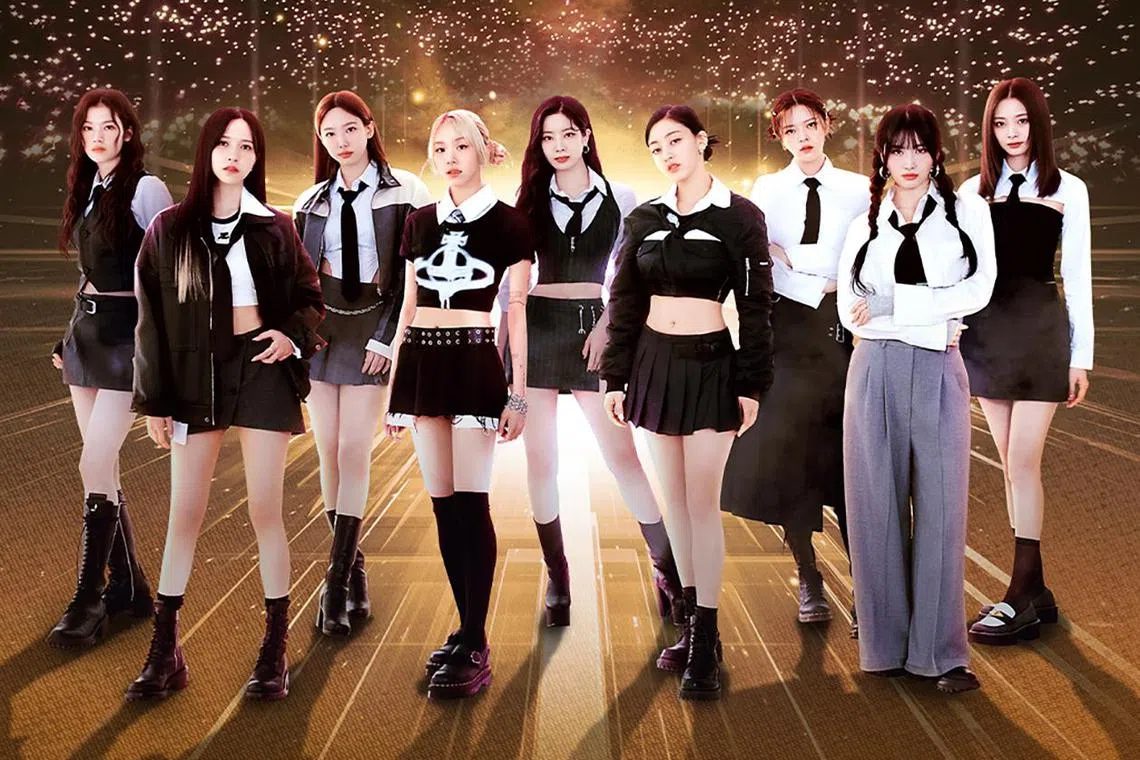 K-pop girl group Twice's concert at the Singapore Indoor Stadium is part of their Ready To Be world tour.