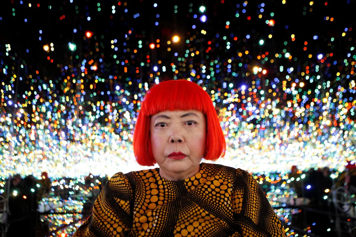 Yayoi Kusama died of multiple organ failure at a Tokyo hospital on Aug 14.