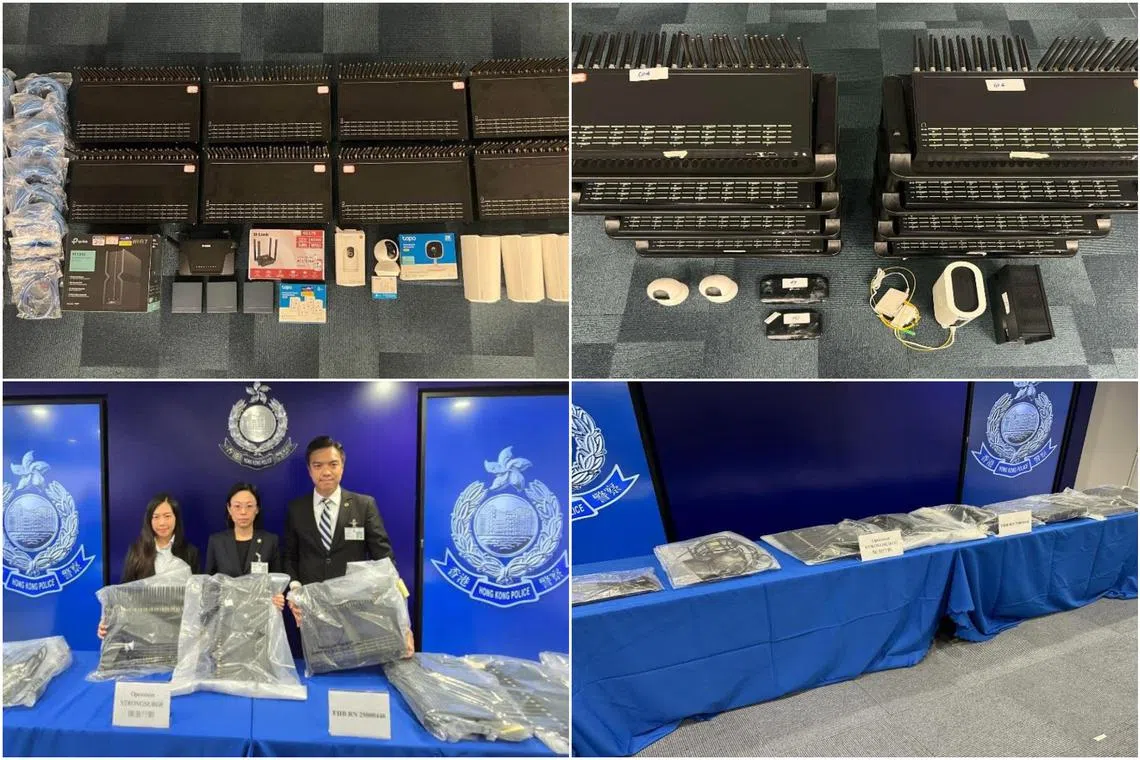The joint operation was carried out by the Singapore Police Force, the Hong Kong Police Force and the Royal Malaysia Police from April to June.