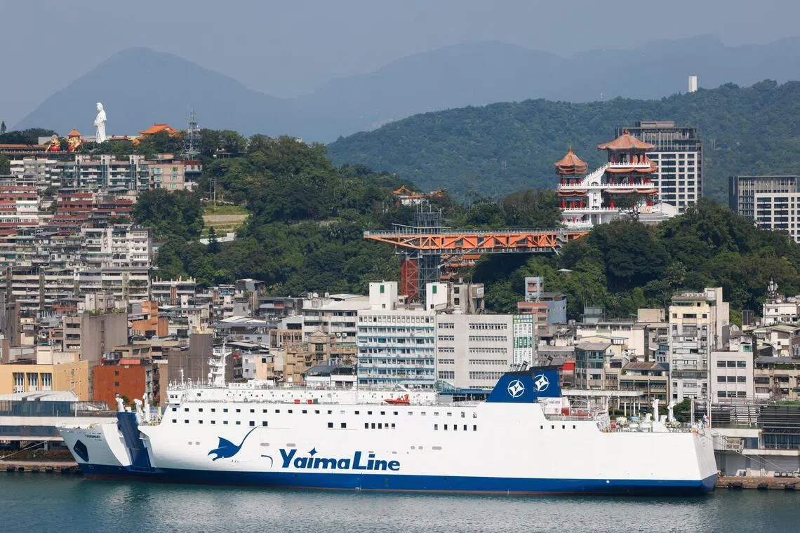 The Yaima Maru is one of the ships that Japan’s government put on a list of vessels to be used to evacuate island residents to mainland Japan in case of a crisis.