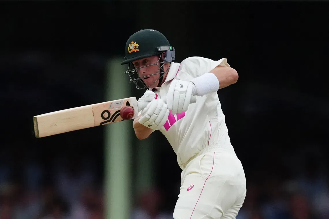 Cricket - The Ashes - Australia v England - Fifth Test - Sydney Cricket Ground, Sydney, Australia - January 5, 2026 Australia's Marnus Labuschagne in action REUTERS/Asanka Brendon Ratnayake