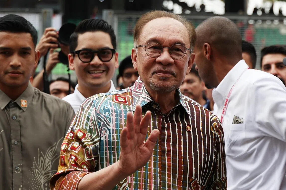 When asked what would be discussed at the meeting, Malaysia Prime Minister Anwar Ibrahim sang, “What will be, will be, Que Sera, Sera”.