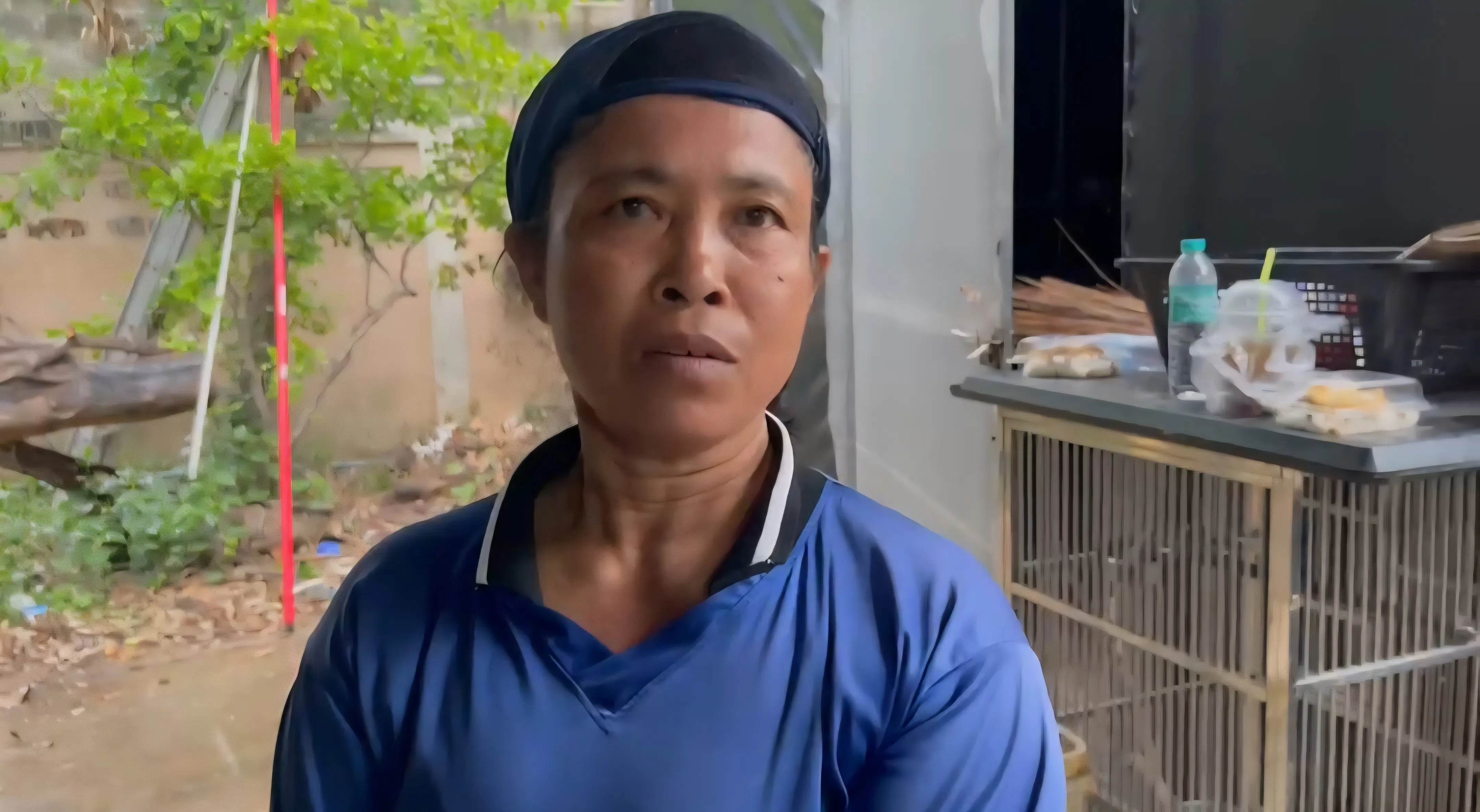 Samang Chaisorn, the teenage gunman’s aunt, described the boy as quiet and reserved. PHOTO: MAY WONG