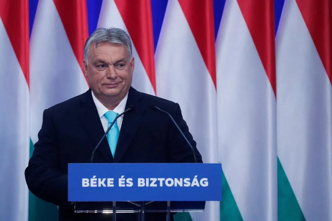 Mr Orban said some deputies in his party were “not very enthusiastic” about the expansion of Nato and wanted further discussion.