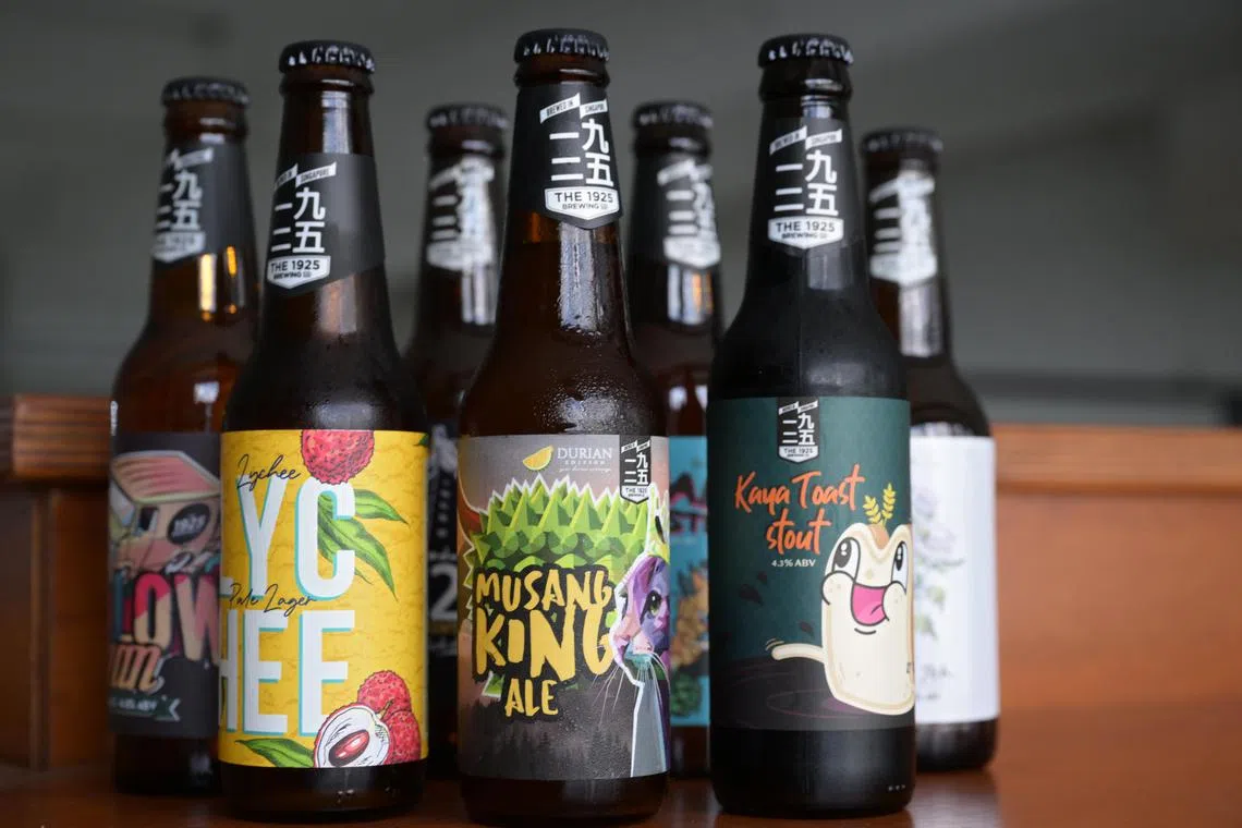 kxbeer05/ST20240620_202401976122/Ng Sor Luan/Craft beer from 1925 Brewery Co including its durian-flavoured Musang King Ale.
