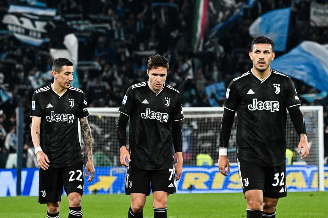 Juventus have already been hit with a 15-point Serie A deduction this season in a case over players’ transfers.