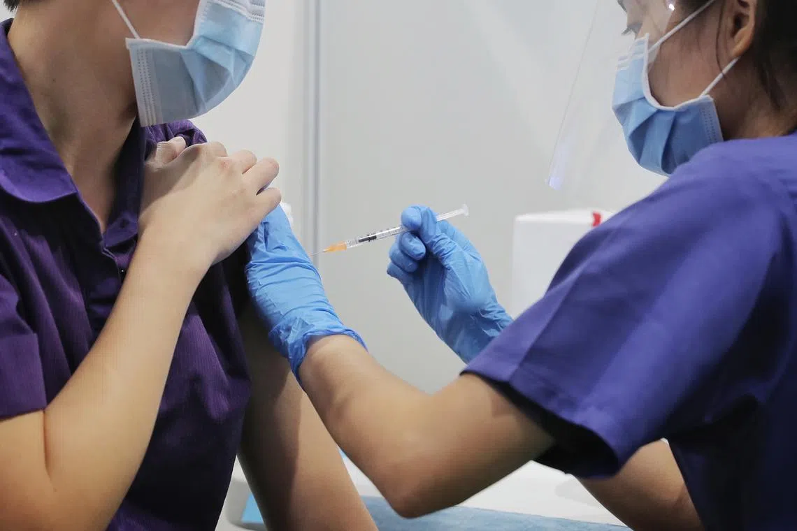 For those who are unvaccinated, about 7.5 per cent developed severe illnesses and have to be hospitalised. 