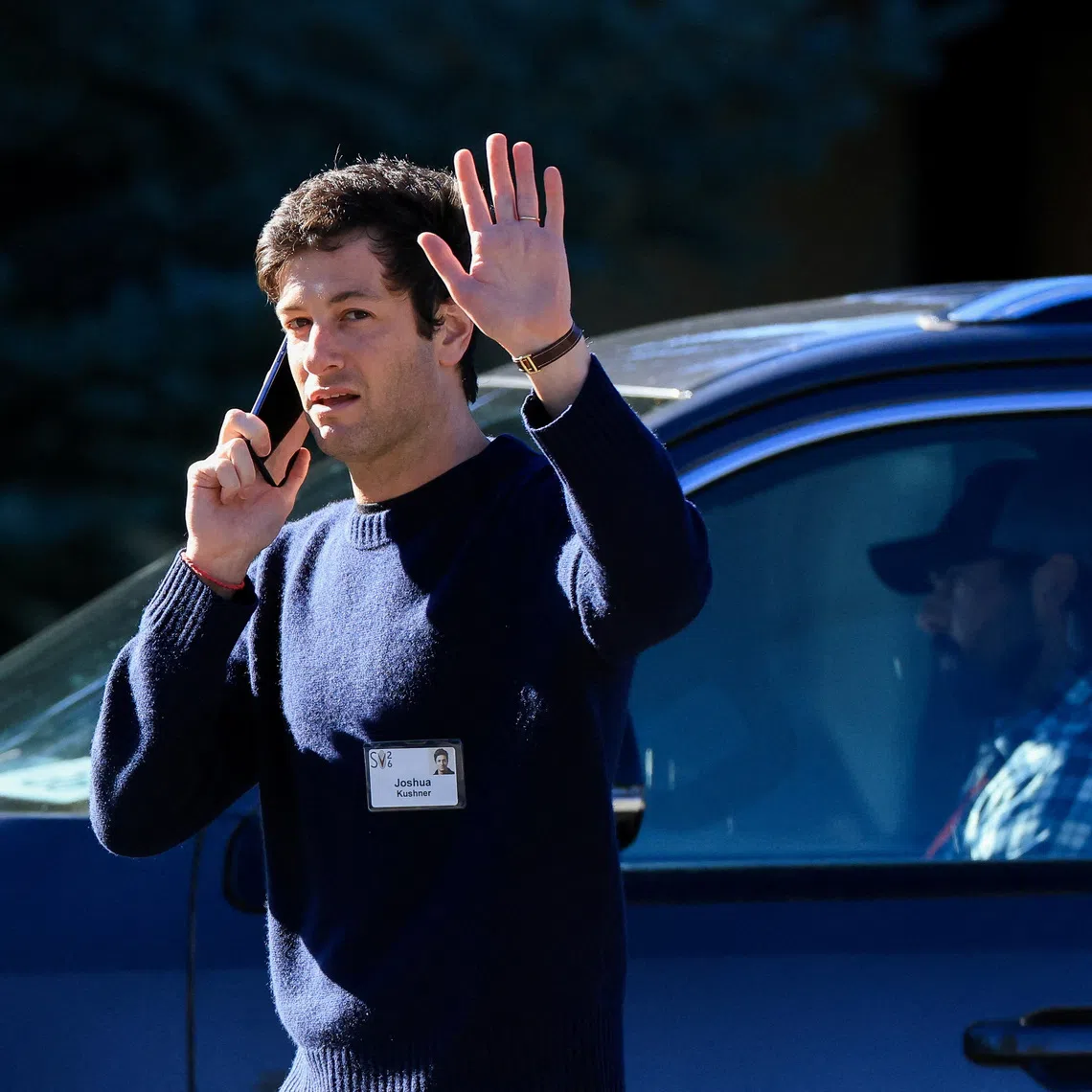 Josh Kushner attends the annual Allen and Co. Sun Valley Media and Technology Conference at the Sun Valley Resort in Sun Valley, Idaho, U.S., July 10, 2026.  REUTERS/Brendan McDermid
