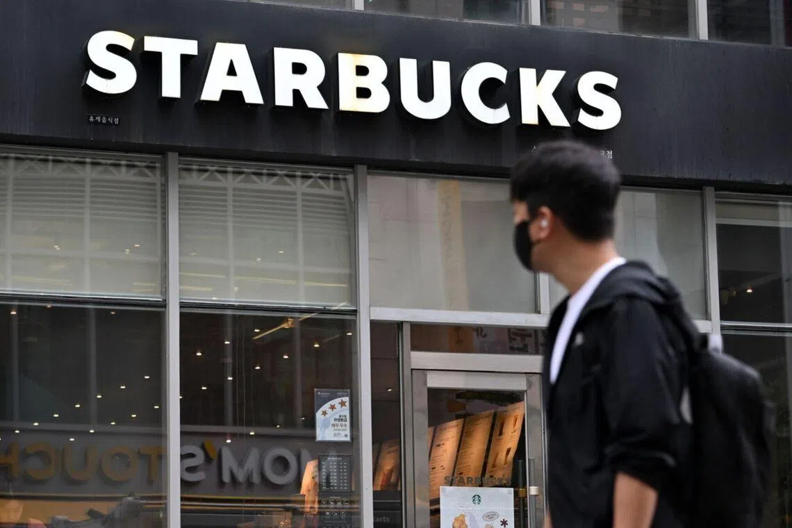 Refunds can be requested via the Starbucks mobile application.