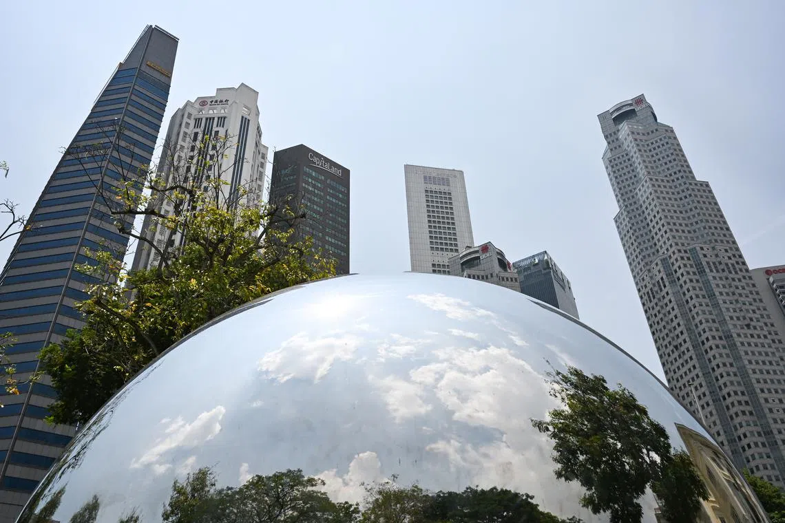 The positive scenario is if investors see Singapore as a safe haven, while more local companies scout opportunities overseas.