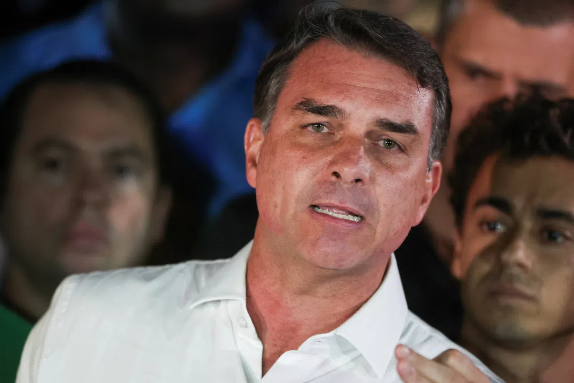 Flavio Bolsonaro stunned Brazil’s political establishment on Oct 28 by alleging - without evidence - that the Oct 25 runoff election, which he lost to leftist President Luiz Inacio Lula da Silva by more than four million votes, had been marred by fraud.