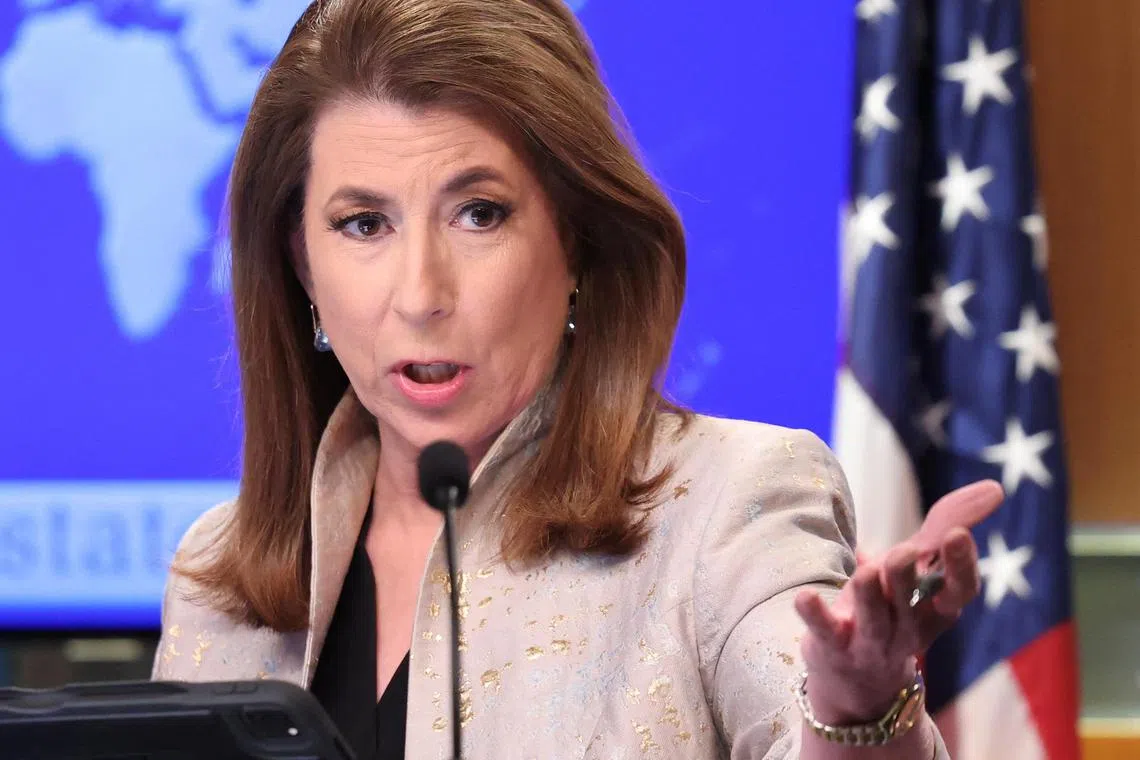 US State Department spokeswoman Tammy Bruce said suggestions that the data was deleted after the programme was cut were false.