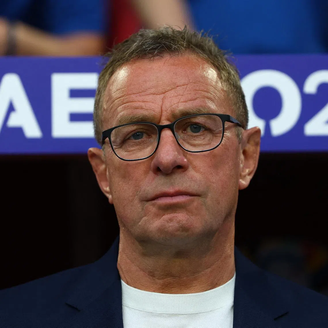 FILE PHOTO: Soccer Football - Euro 2024 - Group D - Austria v France - Dusseldorf Arena, Dusseldorf, Germany - June 17, 2024 Austria coach Ralf Rangnick before the match REUTERS/Kacper Pempel/File Photo
