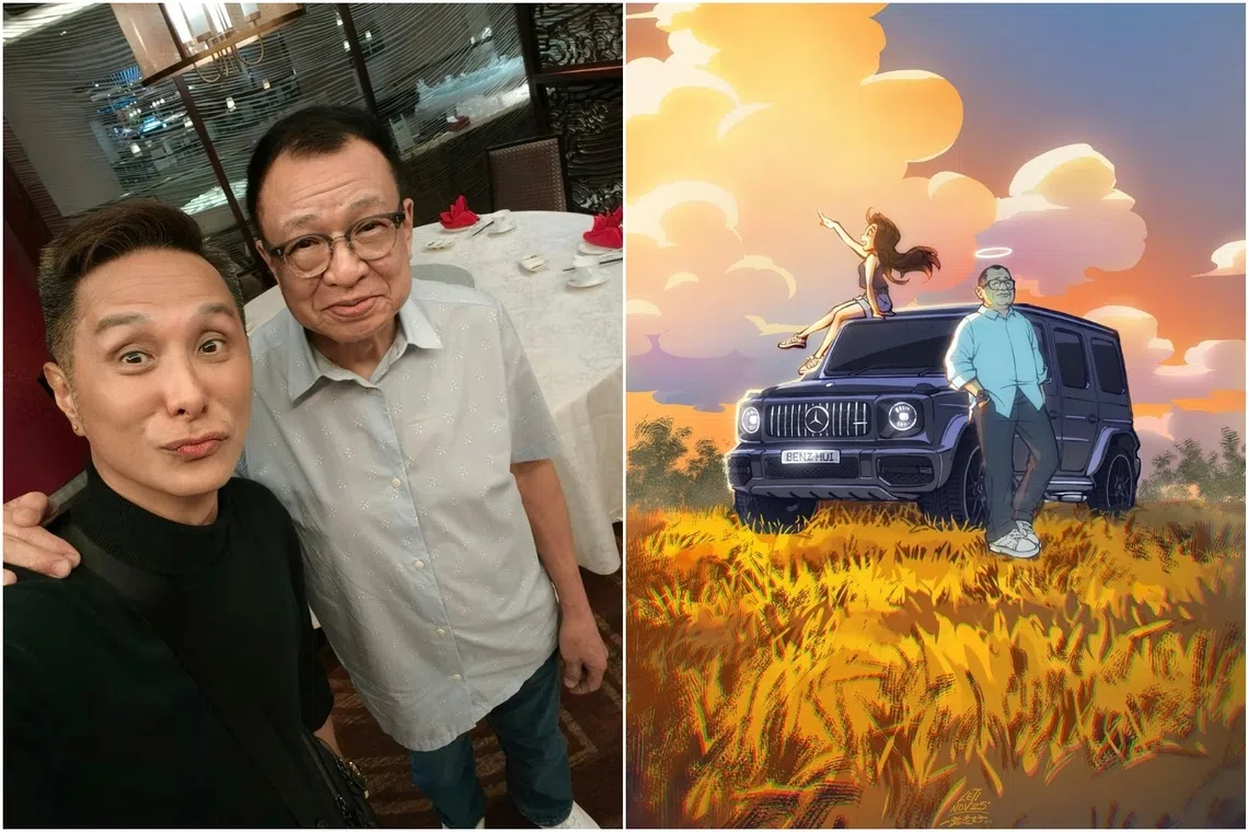 Actor Collin Chee apologises for leaking details of Benz Hui’s funeral