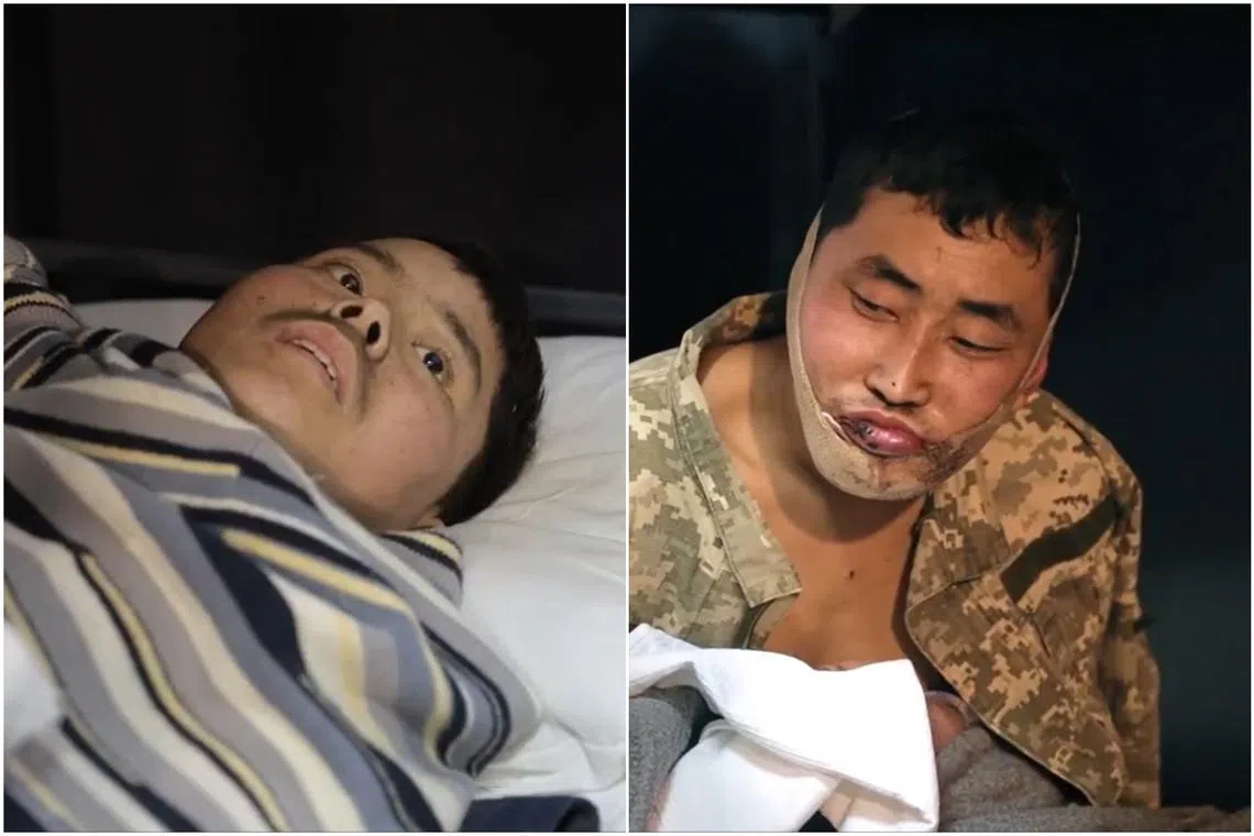 Ukrainian President Volodymyr Zelensky posted on X a video showing the interrogation of two men who are presented as North Korean soldiers.