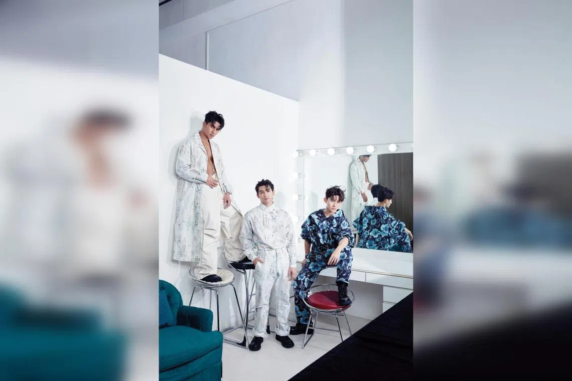(From left) David Matthew, Raynold Tan and David Eung Hao.