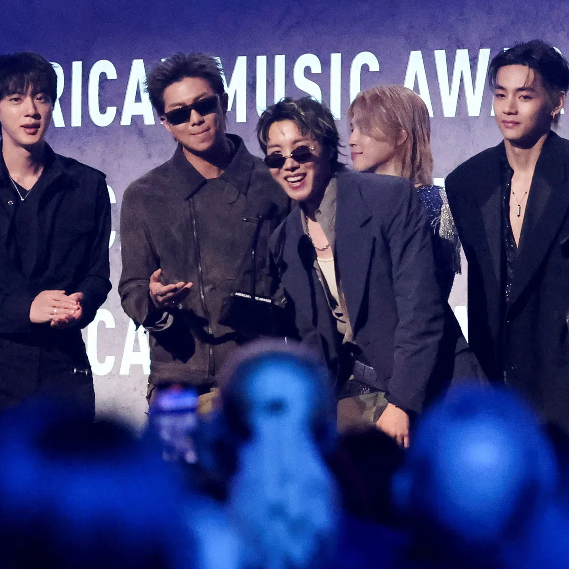 The group became the first Korean act nominated in the category with Dynamite in 2021.