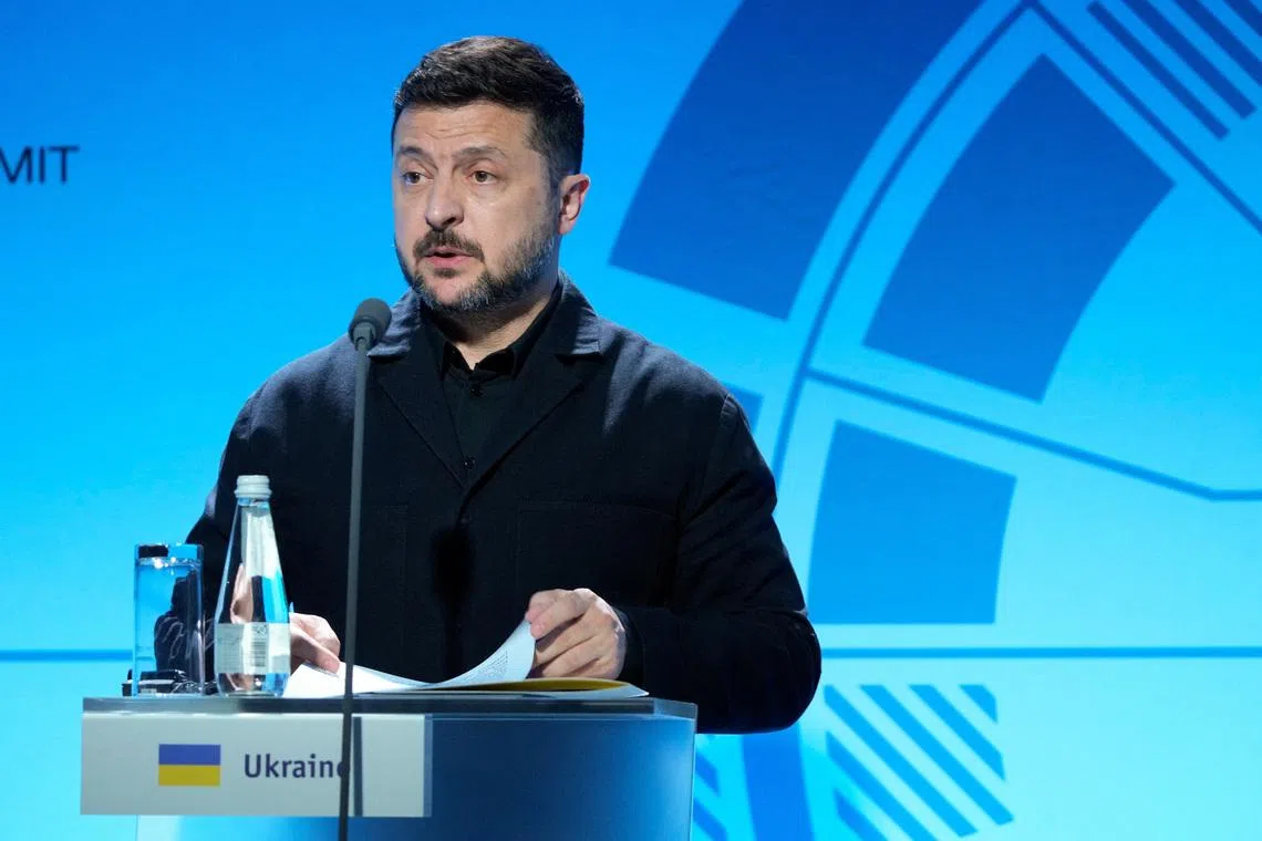 Zelensky says he offered to meet with Putin at the G7 summit. Putin did not respond.