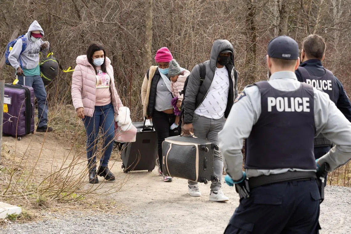 Mr Trudeau has been pledging stronger border measures since Trump threatened tariffs on Mexico and Canada.