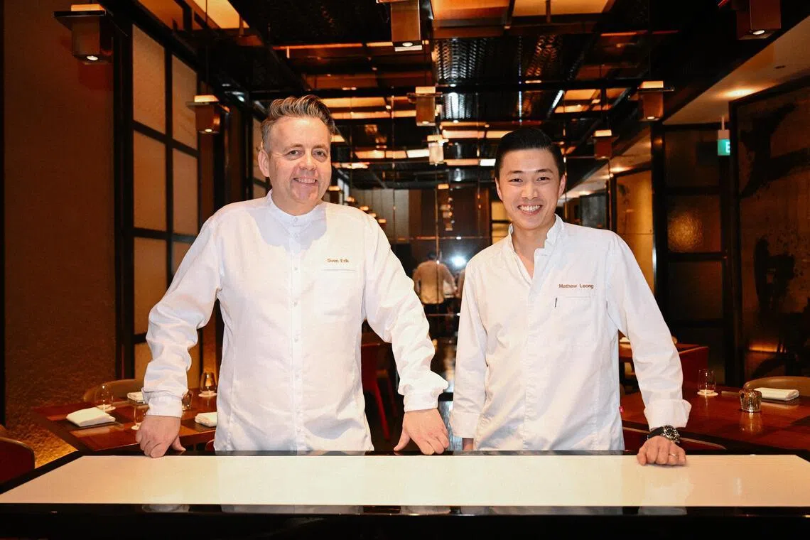 Three-Michelin-starred Norwegian chef Sven Erik Renaa in S’pore for Waku Ghin collab