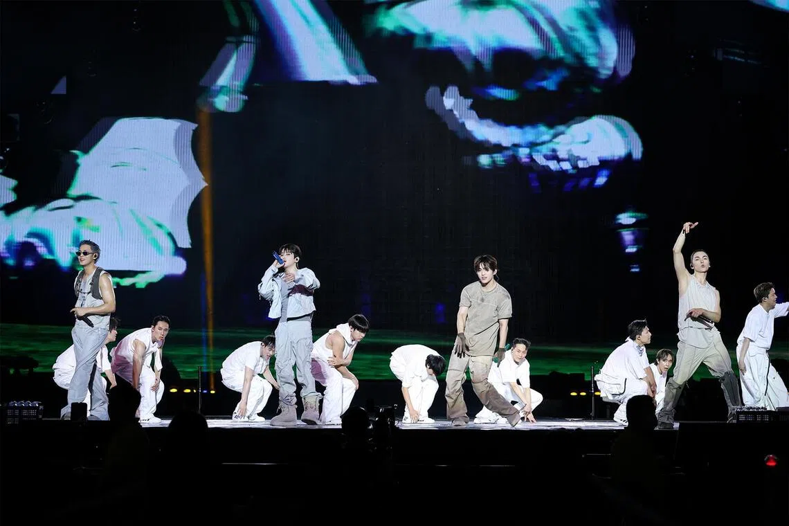 K-pop boy band Seventeen last performed at the National Stadium on Jan 25, 2025.