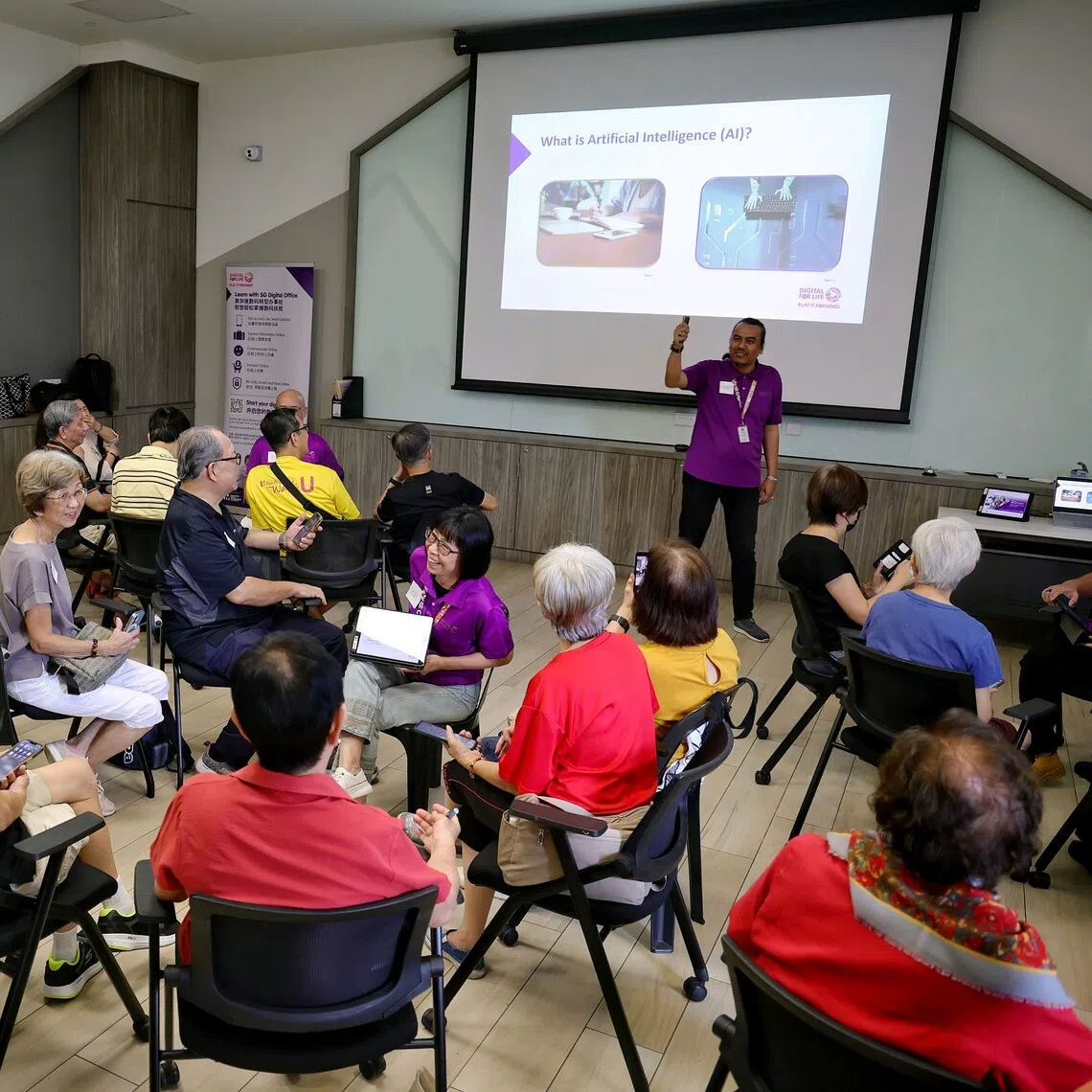 The authorities have a “longstanding commitment” to support seniors and low-income families in their digitalisation journey, said Minister of State for Digital Development and Information Rahayu Mahzam.