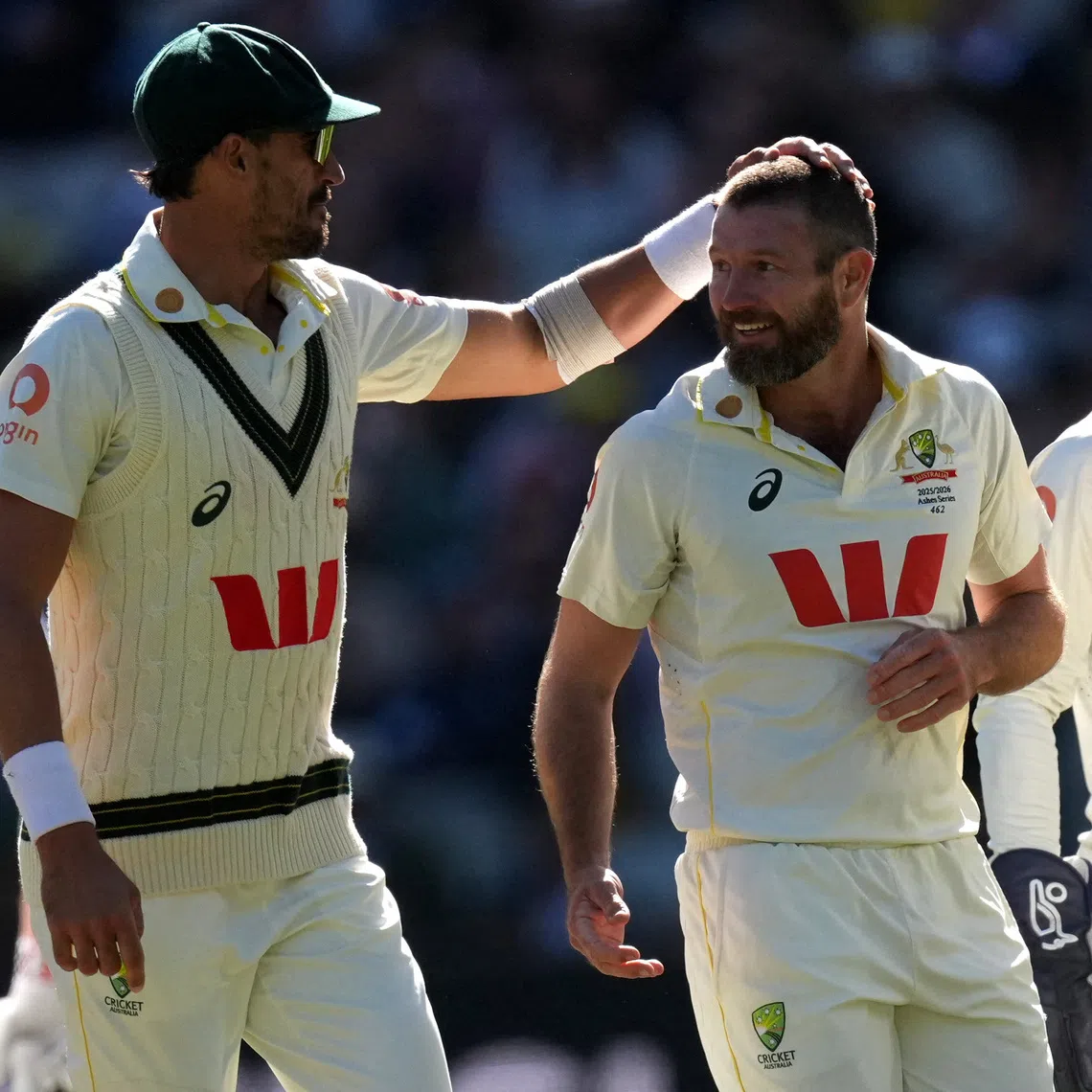 Cricket - The Ashes - Australia v England - Fourth Test - MCG, Melbourne, Australia - December 26, 2025 Australia's Michael Neser celebrates taking the wicket of England's Brydon Carse REUTERS/Asanka Brendon Ratnayake